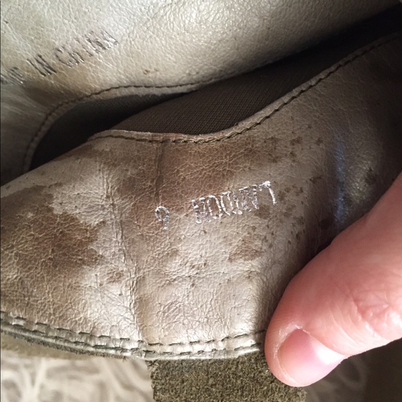 Jeffrey Campbell “Landon” Olive Booties Size 6 - Picture 8 of 8